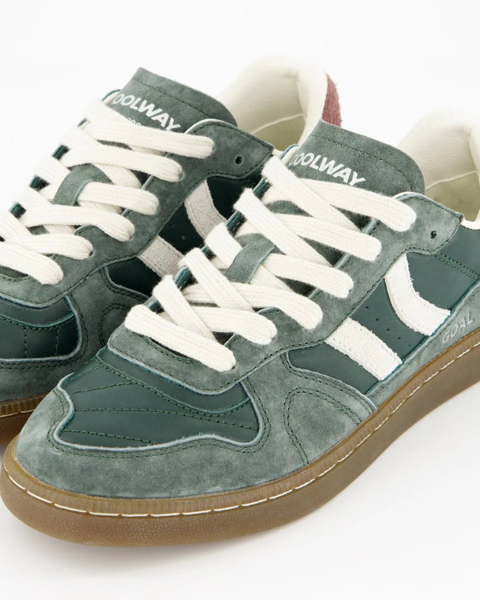 Tenis Coolway De Hombre Goal Green Pulse