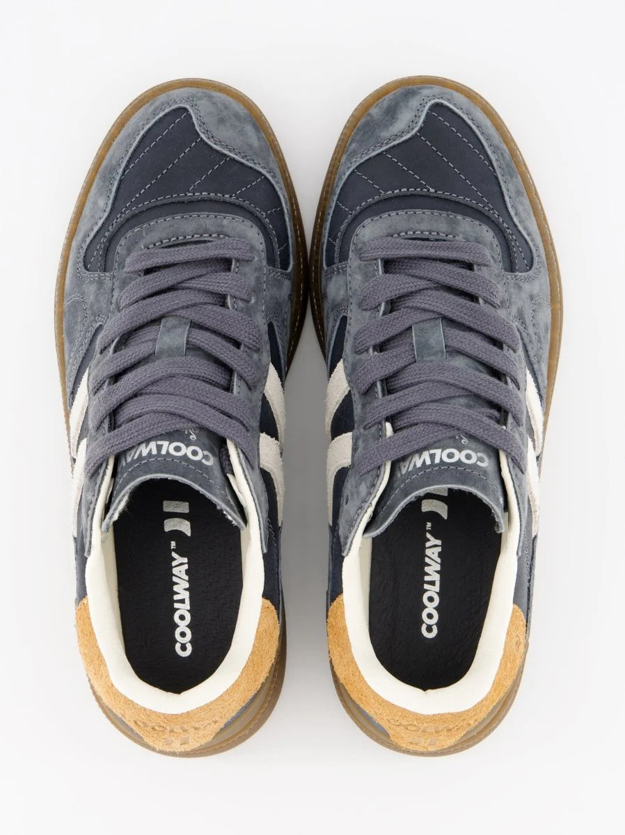 Tenis Cooway De Hombre Goal Blue Horizon