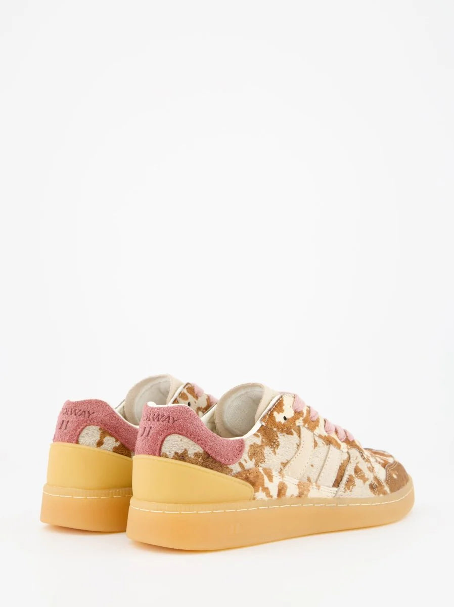 Tenis Coolway De Mujer Goal Moo Splash White