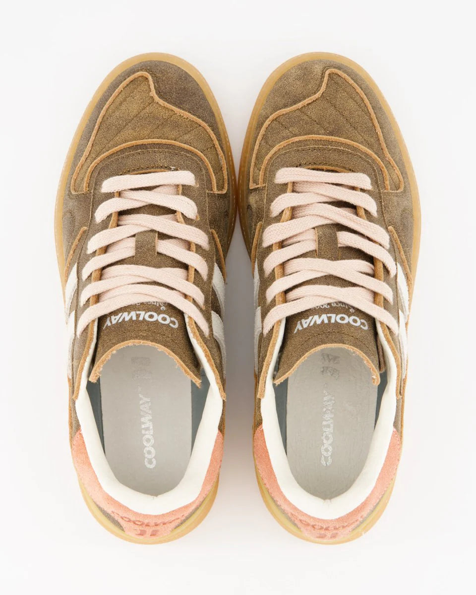 Tenis Coolway De Mujer Goal Chestnut Sip