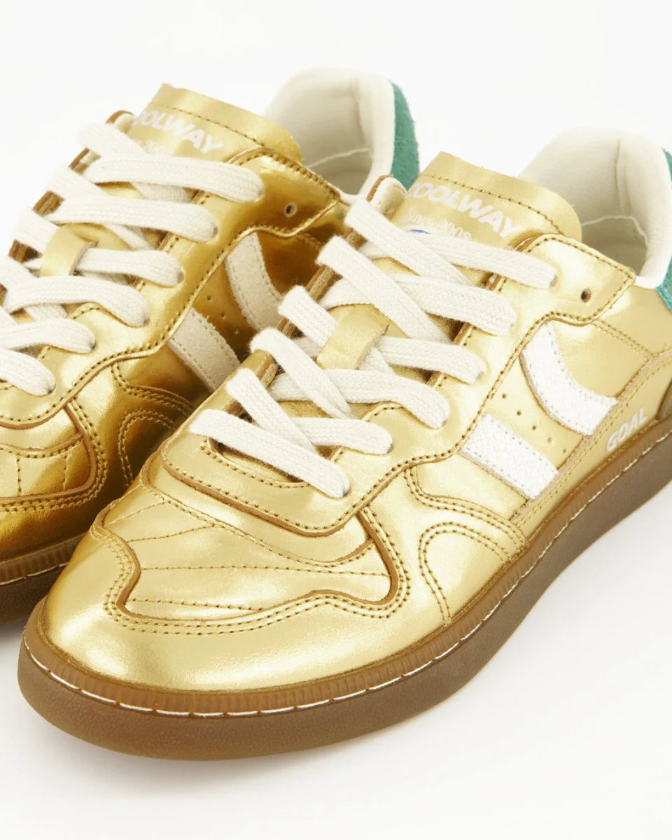 Tenis Coolway De Mujer Goal Champagne Shine