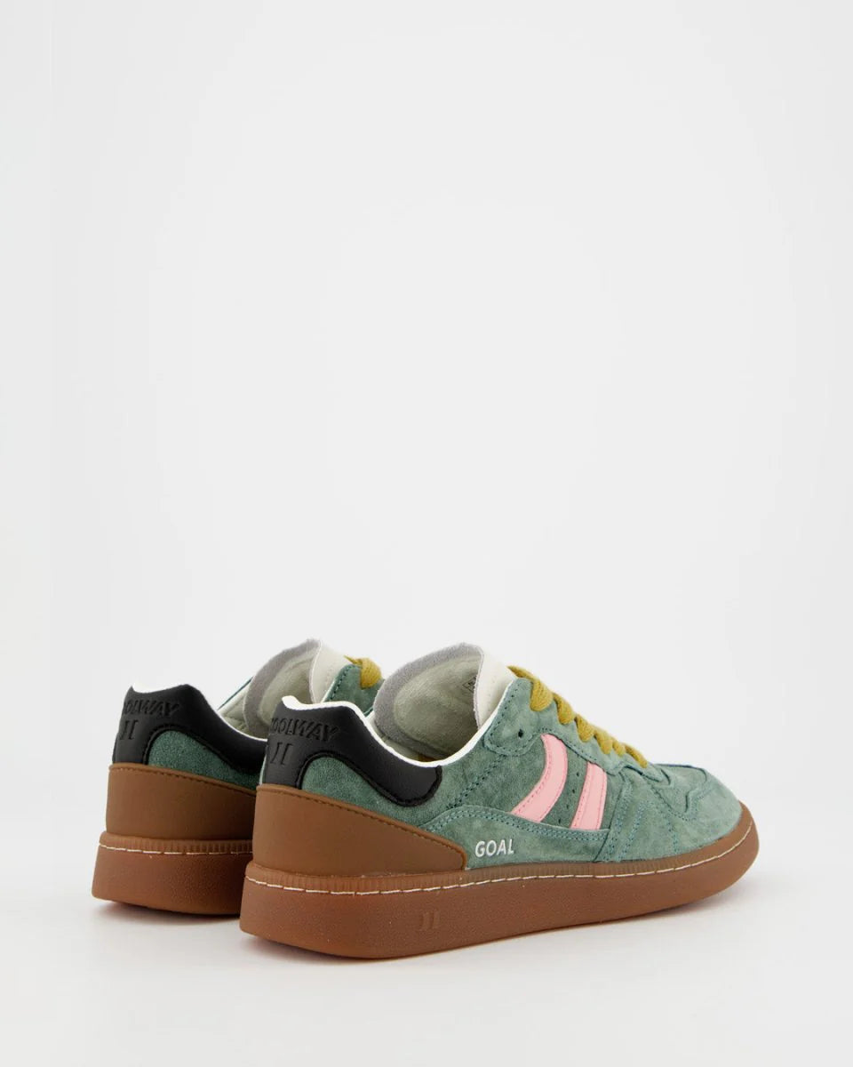 Tenis Cooway De Mujer Goal Green Forest COOLWAY GOAL Malva CO