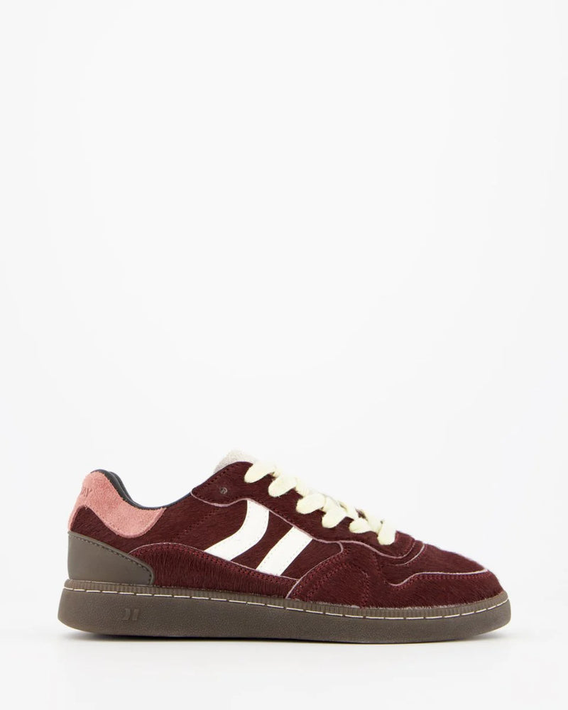 Tenis Coolway De Mujer Goal Wine Step