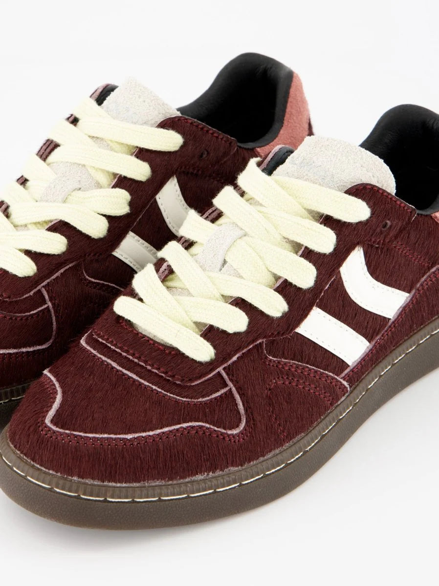 Tenis Coolway De Mujer Goal Wine Step