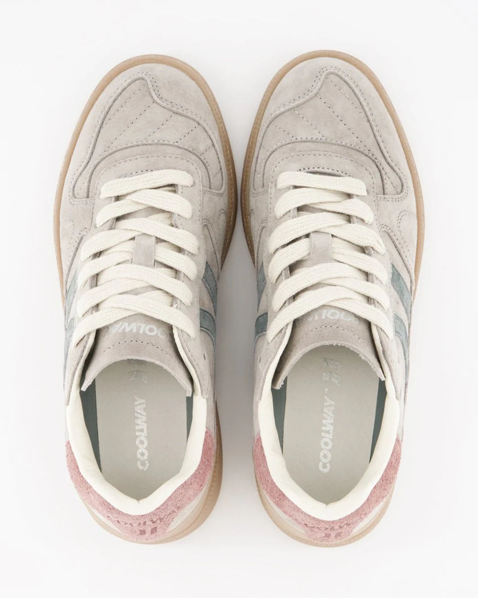 Tenis Coolway De Mujer Goal Soft Grey Roast