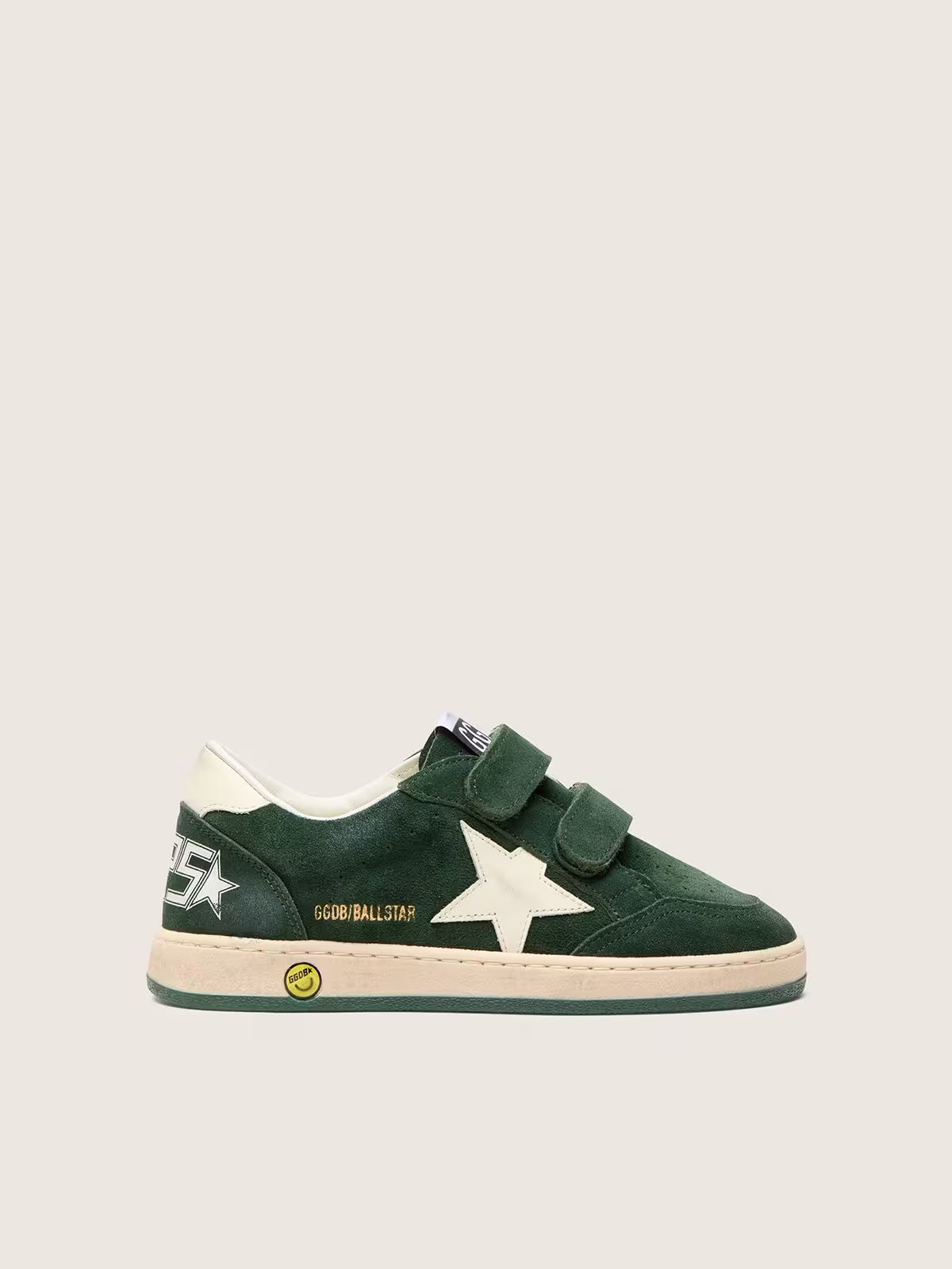 Ball Star Strap Suede Kids