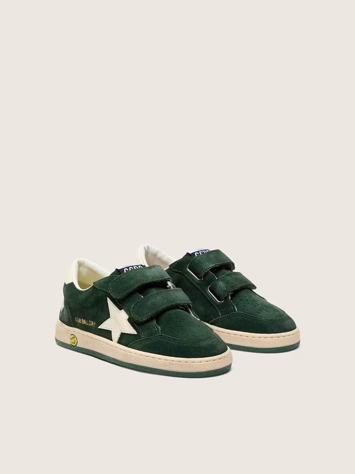 Ball Star Strap Suede Kids