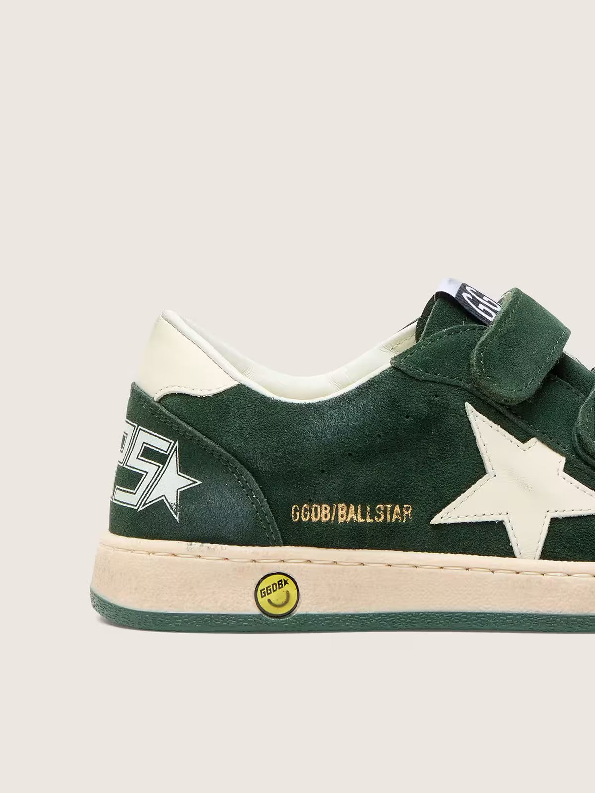 Ball Star Strap Suede Kids