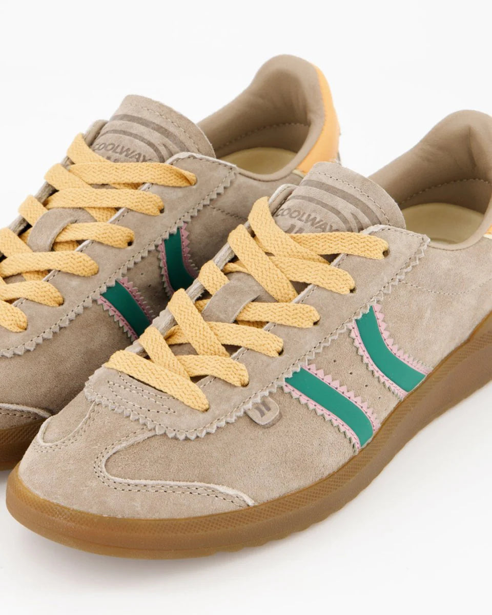 Tenis Coolway De Mujer Kiro Chesnut Track