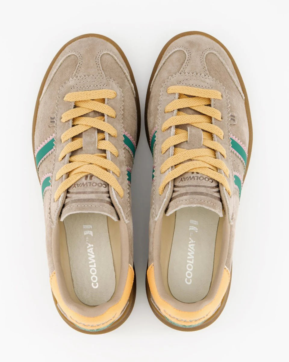 Tenis Coolway De Mujer Kiro Chesnut Track