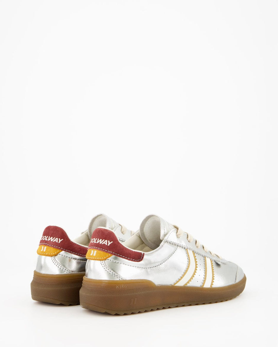 Tenis Coolway De Mujer Kiro Silver