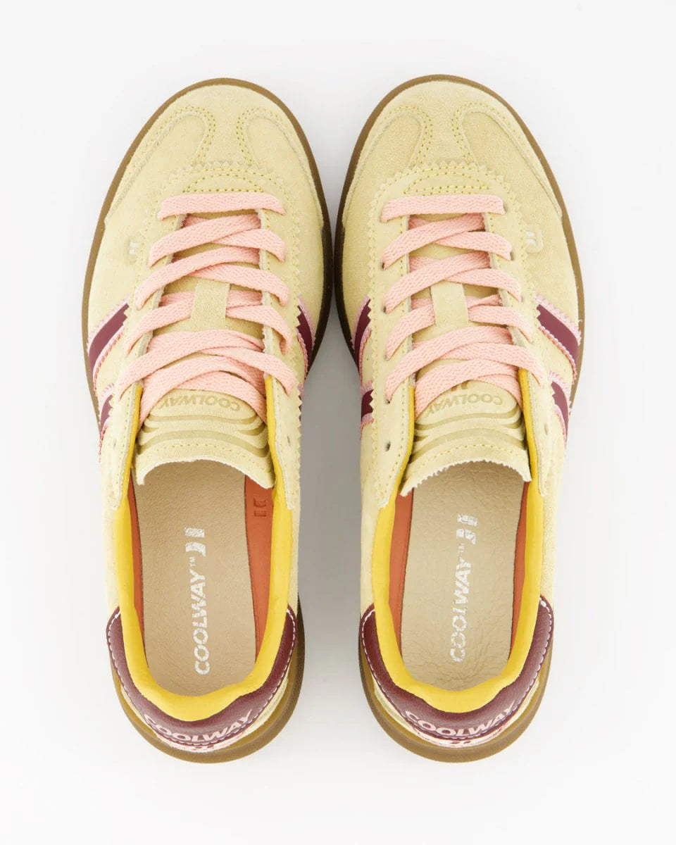 Tenis Coolway De Mujer Kiro Yellow Blaze