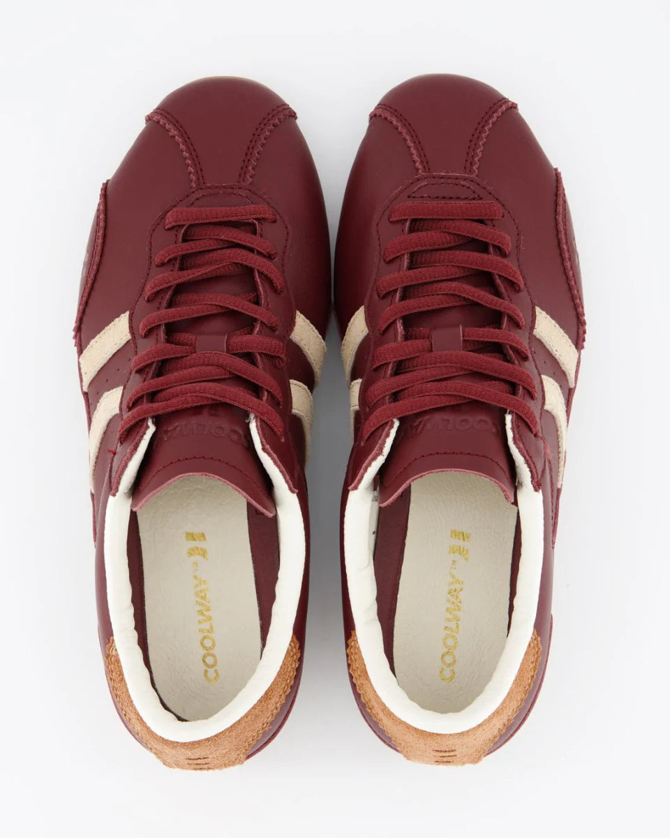 Tenis Coolway De Mujer Step Ink Berry