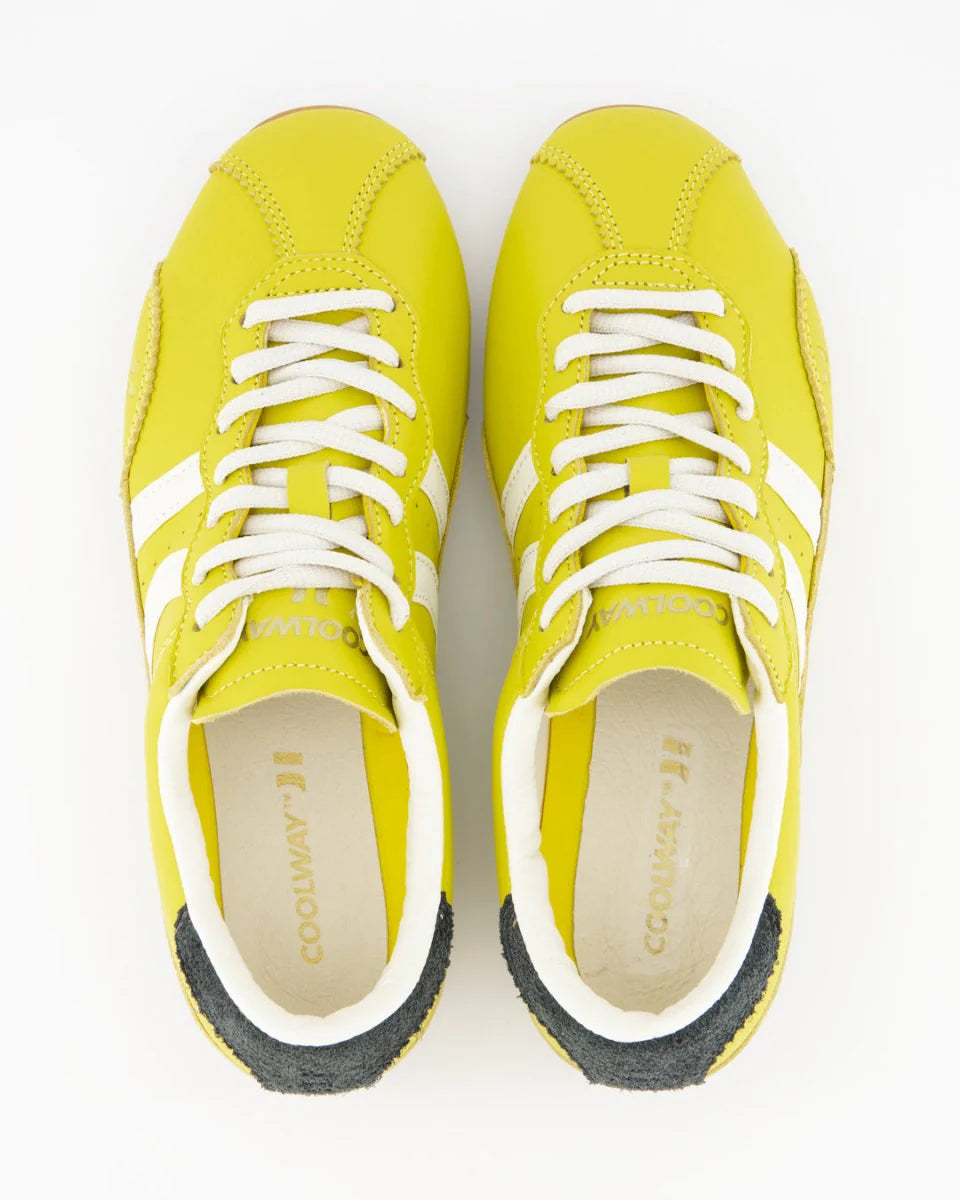 Tenis Coolway De Mujer Step Buzz Yellow