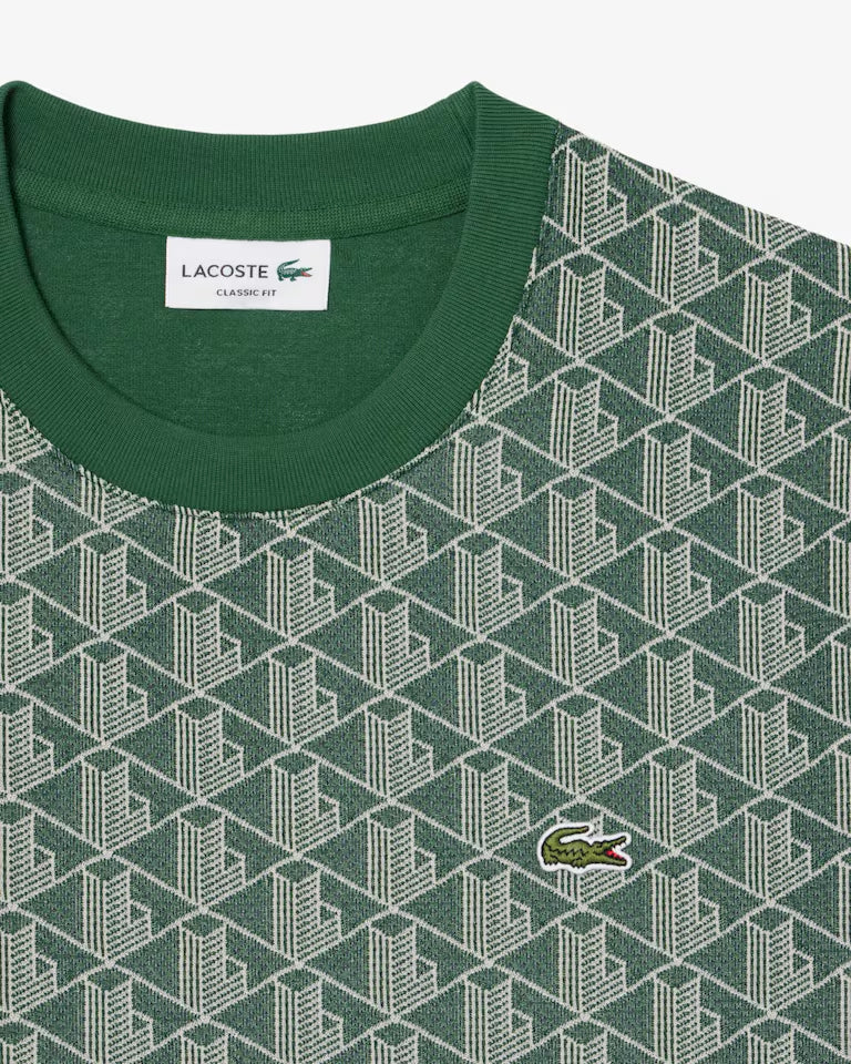 T-Shirt De Jacquard Con Monograma