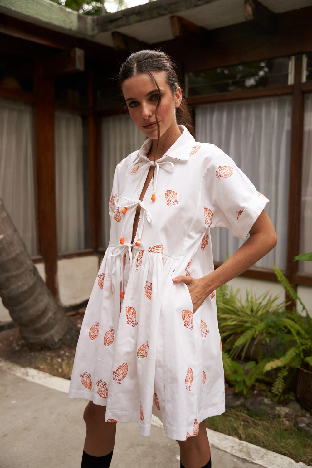 Vestido Fiji Bordado