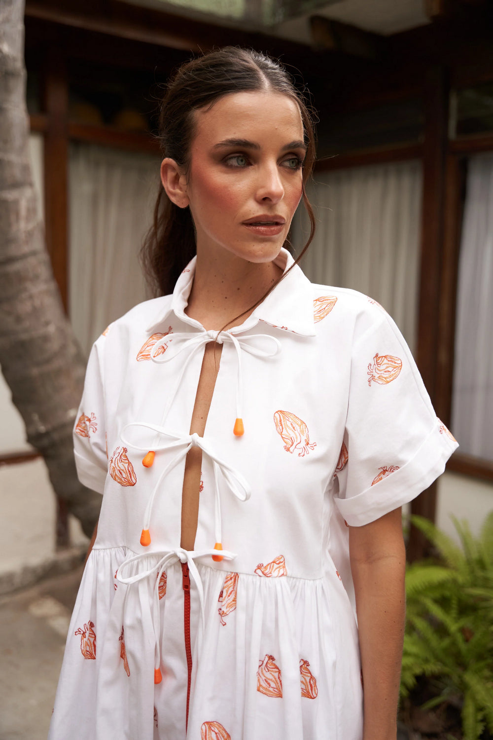 Vestido Fiji Bordado