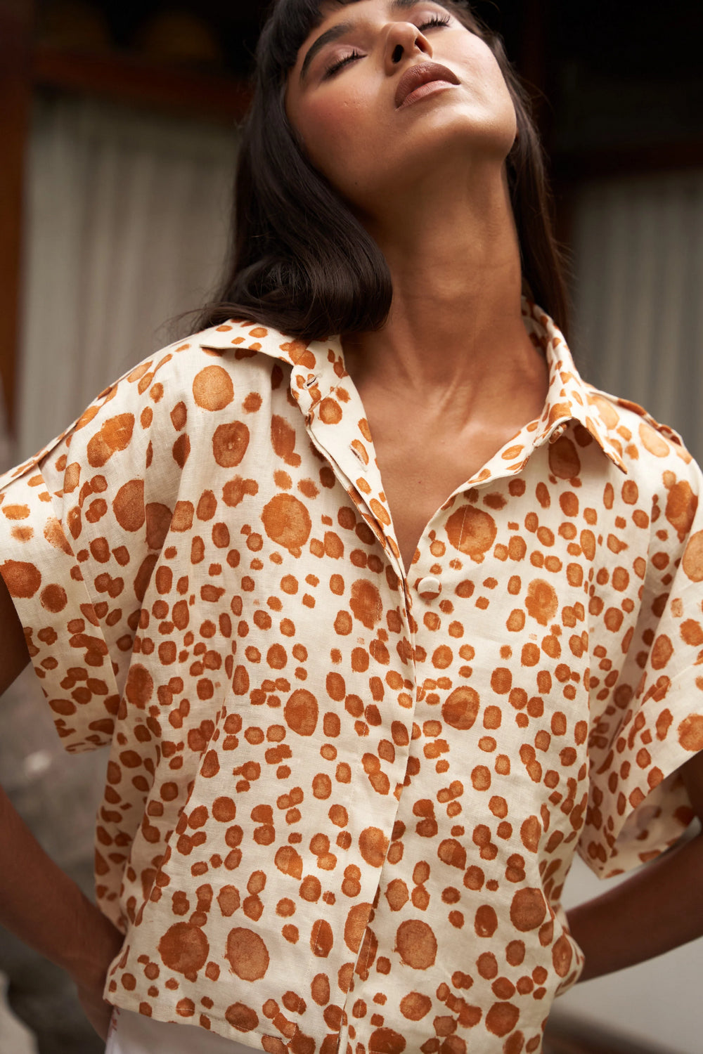 Camisa Creta Arena Naranja