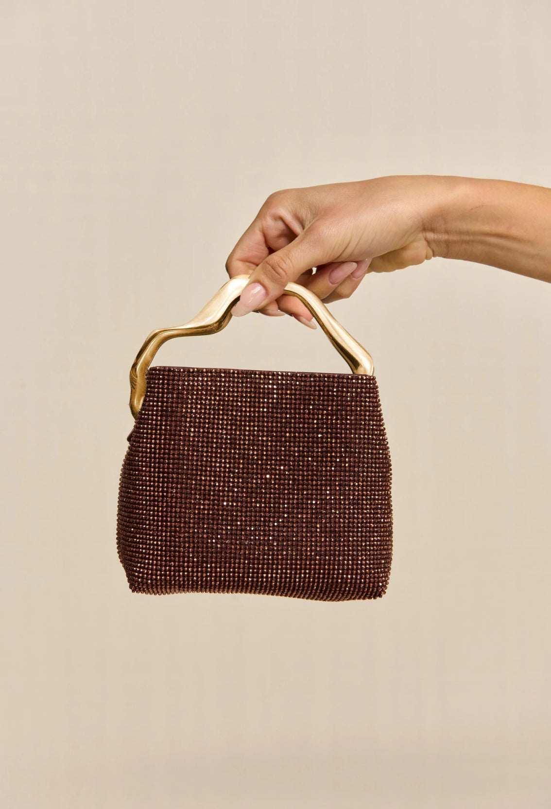 Mini Bolso Solene Rhinestone