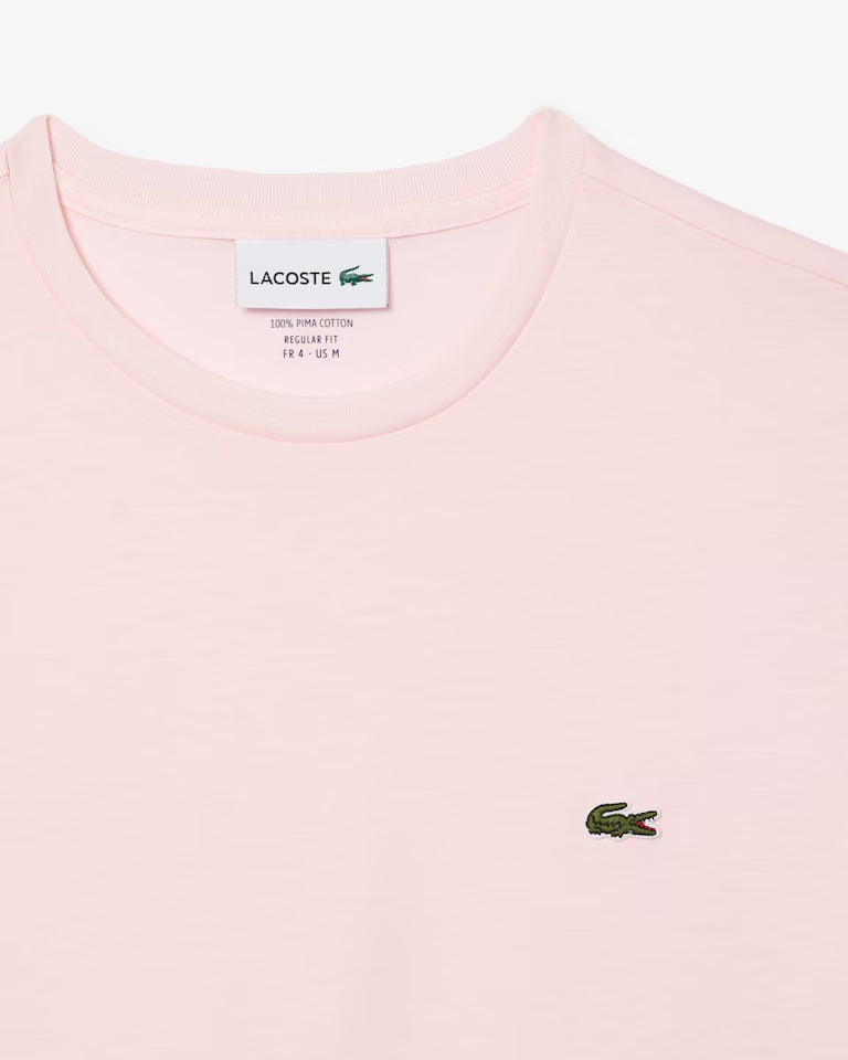 T-Shirt Algodón Pima LACOSTE T-SHIRT Malva CO