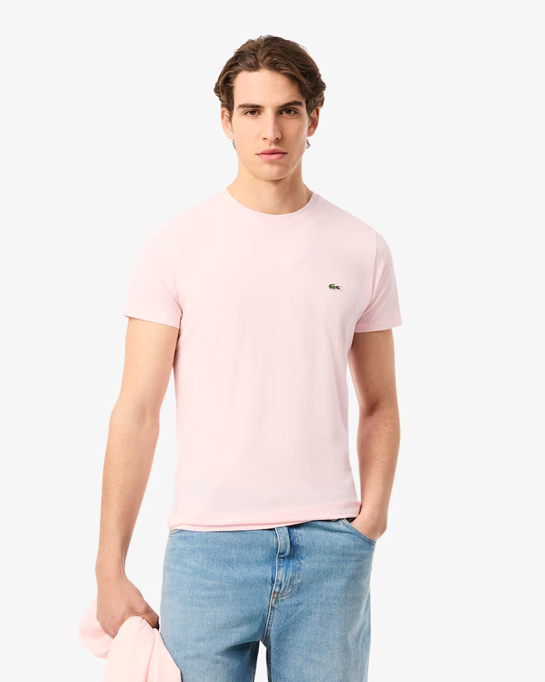 T-Shirt Algodón Pima LACOSTE T-SHIRT Malva CO