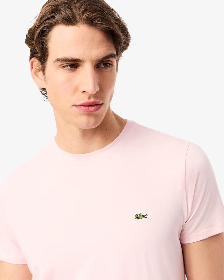 T-Shirt Algodón Pima LACOSTE T-SHIRT Malva CO