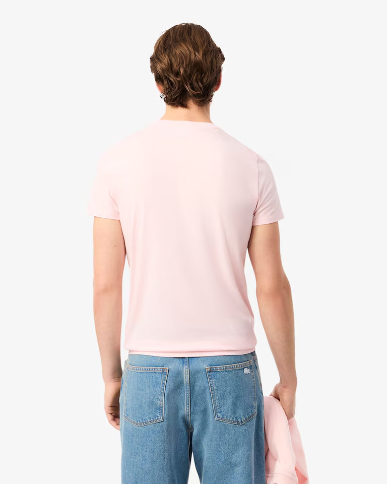 T-Shirt Algodón Pima LACOSTE T-SHIRT Malva CO