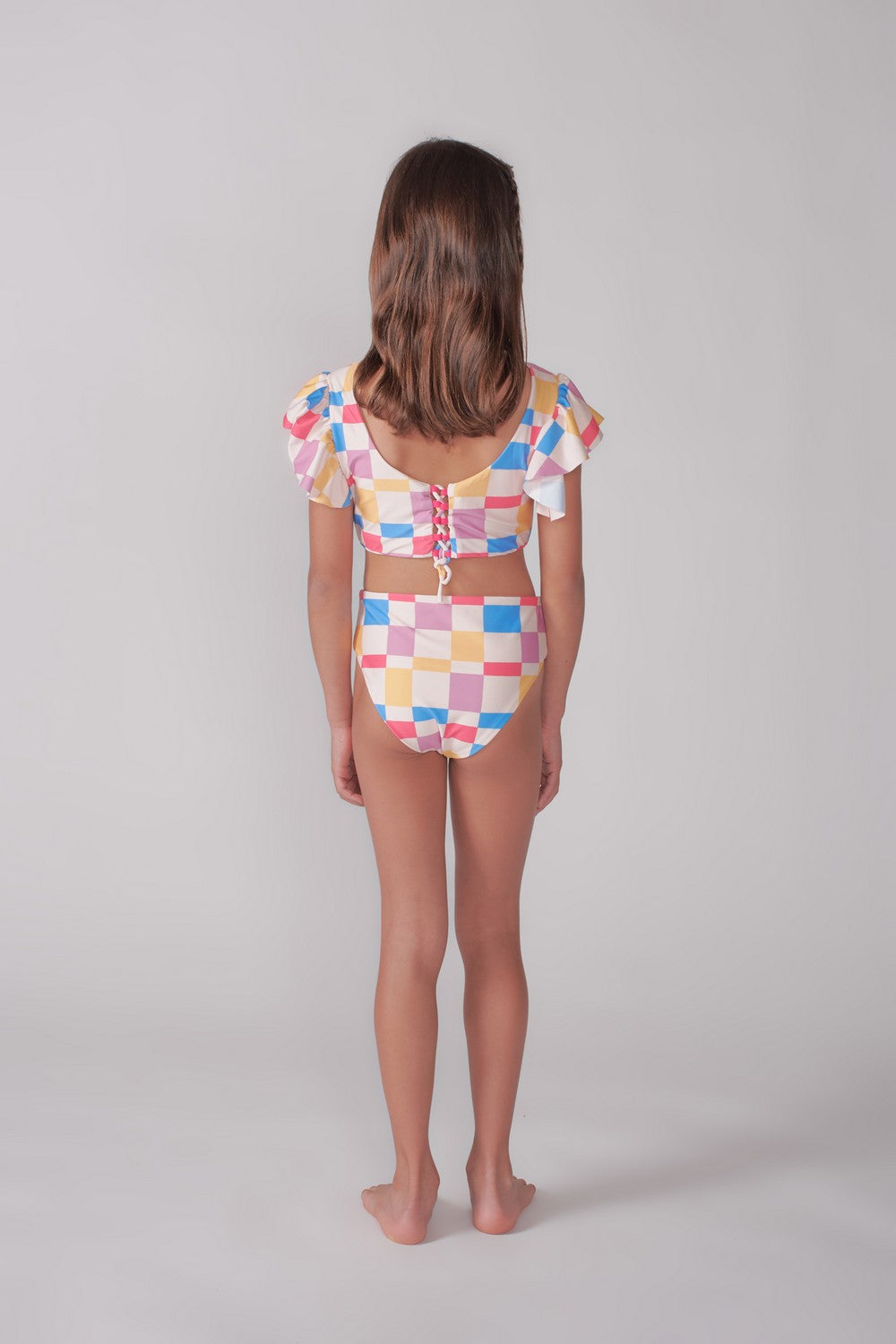 Bikini 2 Piezas Print Cuadros Maxi