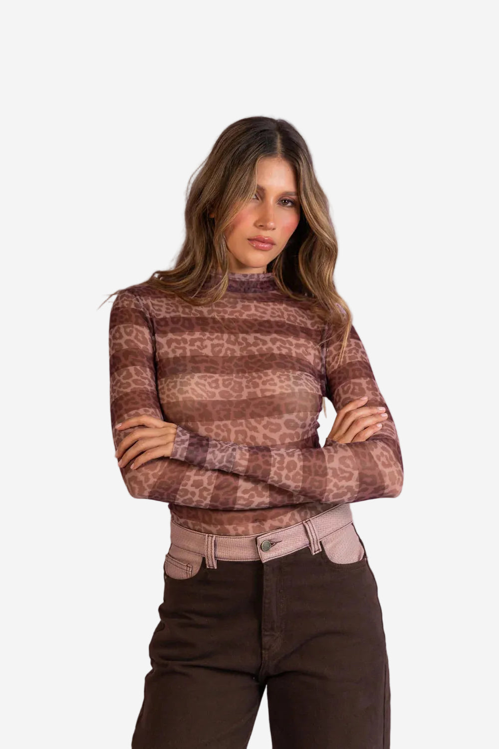 Top Mesh Wild Clay FLOW TOP Malva CO