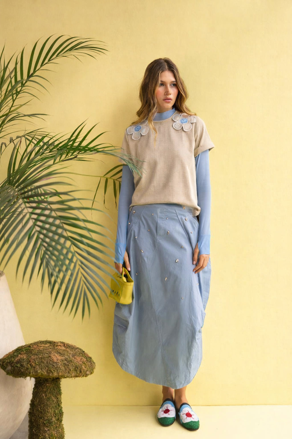 T-Shirt Daisy Sand