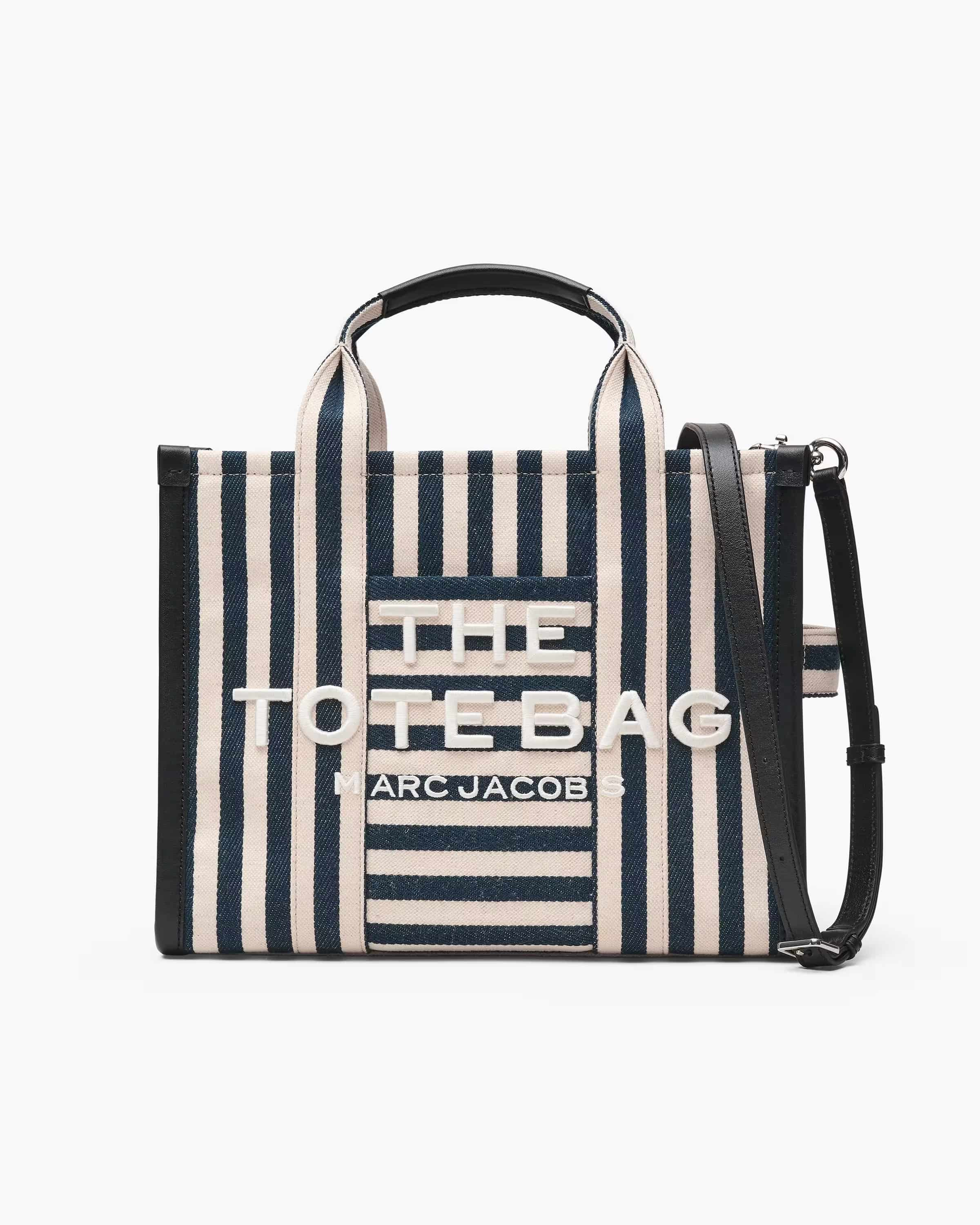 The Stripe Canvas Medium Tote Bag