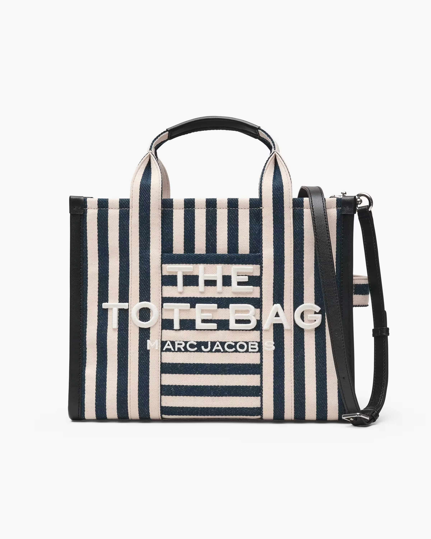 The Stripe Canvas Medium Tote Bag
