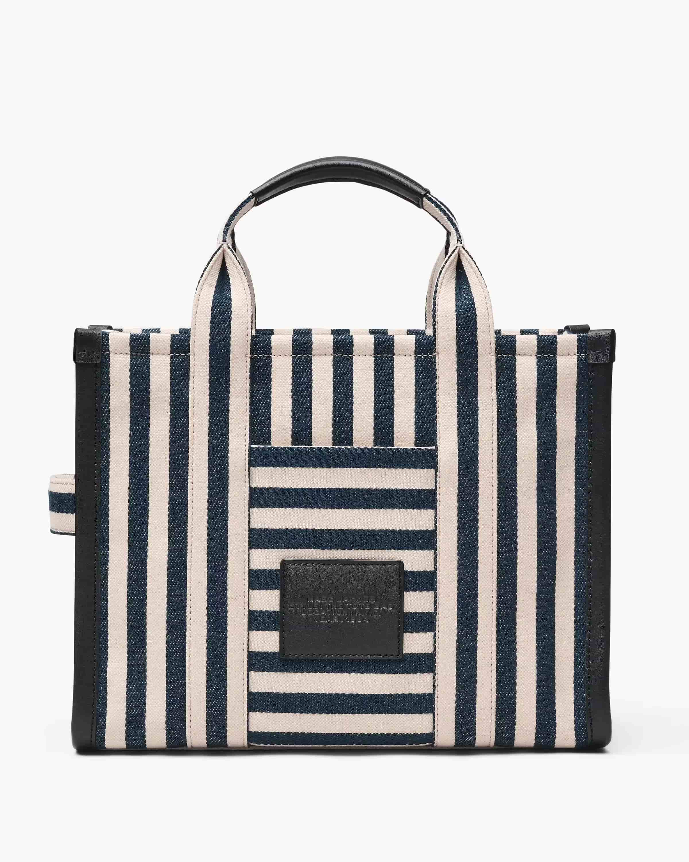The Stripe Canvas Medium Tote Bag