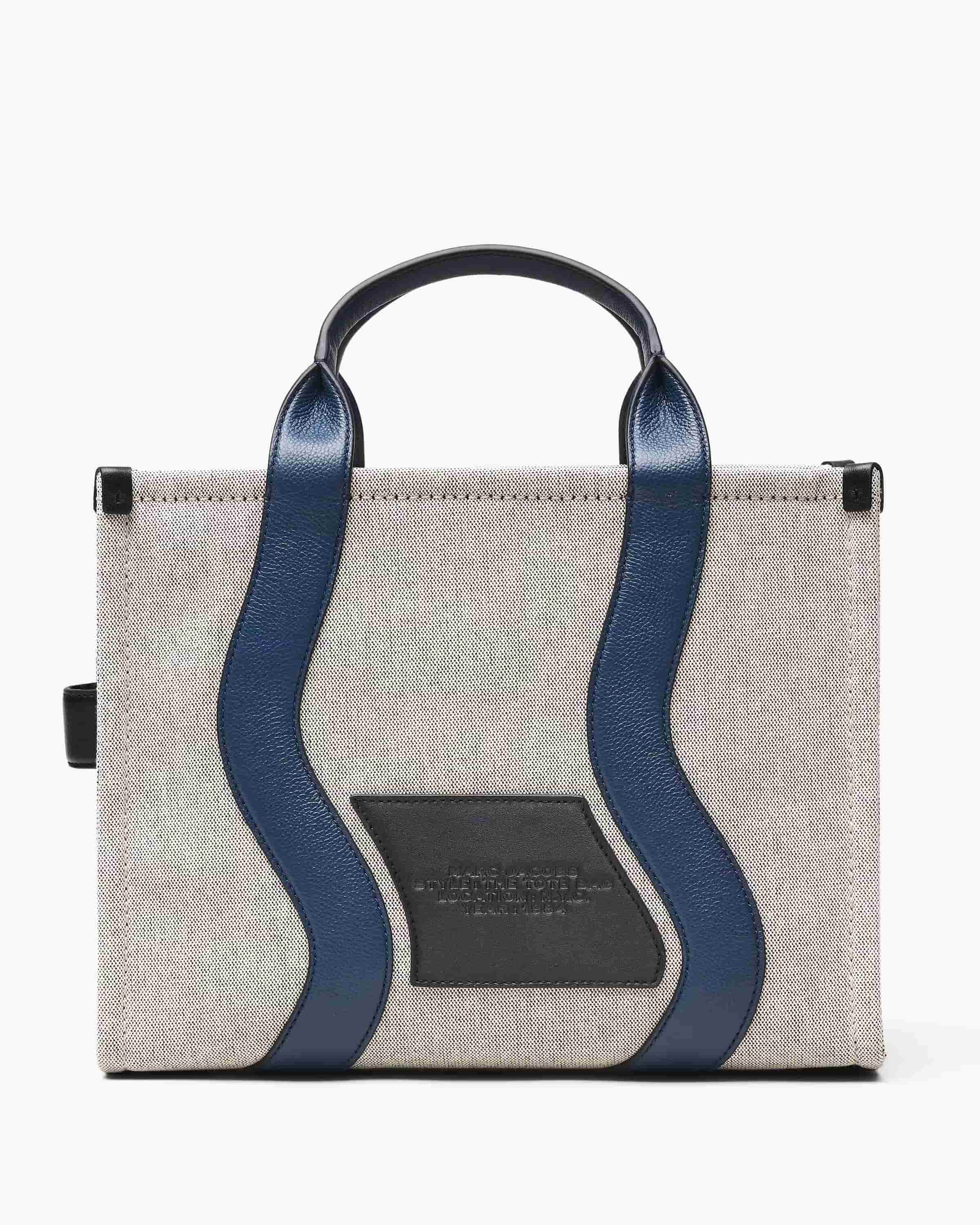 The Wavy Canvas Medium Tote Bag