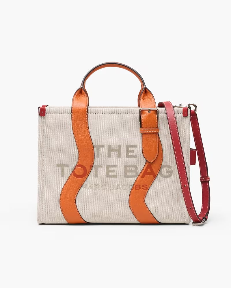 The Wavy Canvas Medium Tote Bag
