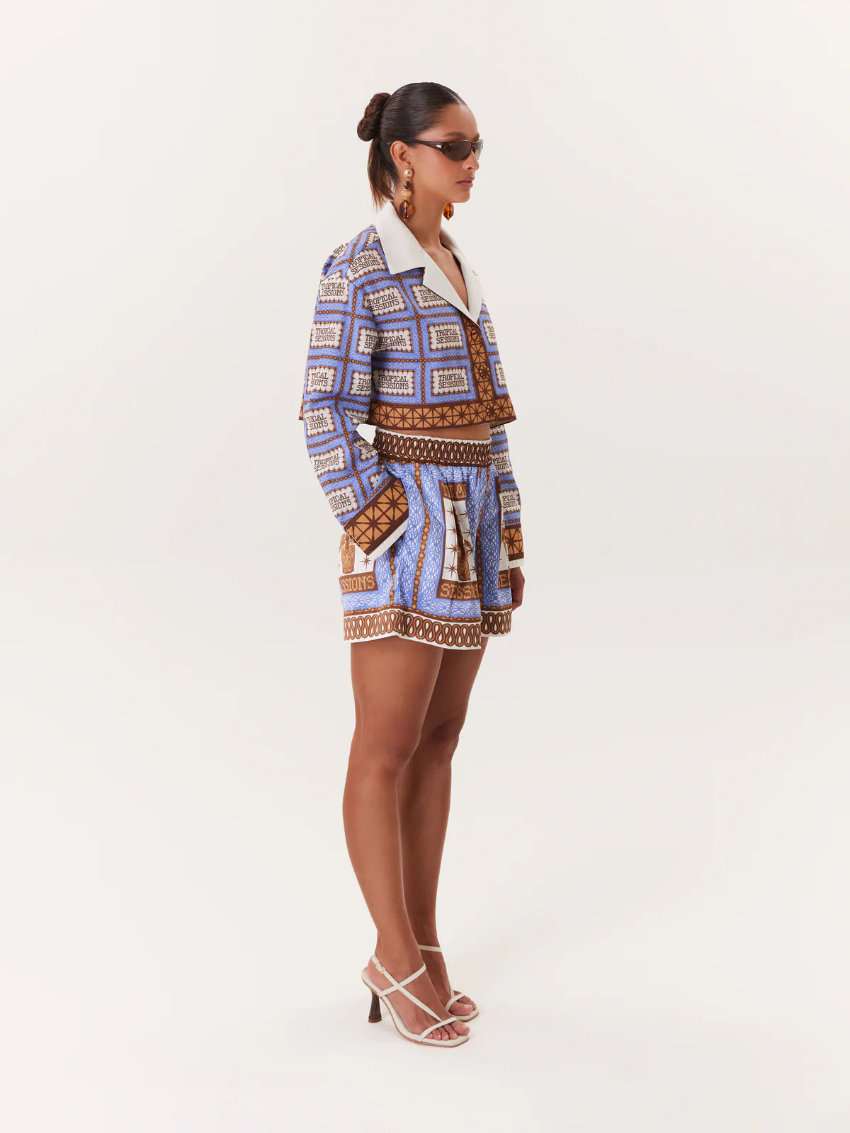 Blusa Cropped Tropical Sessions