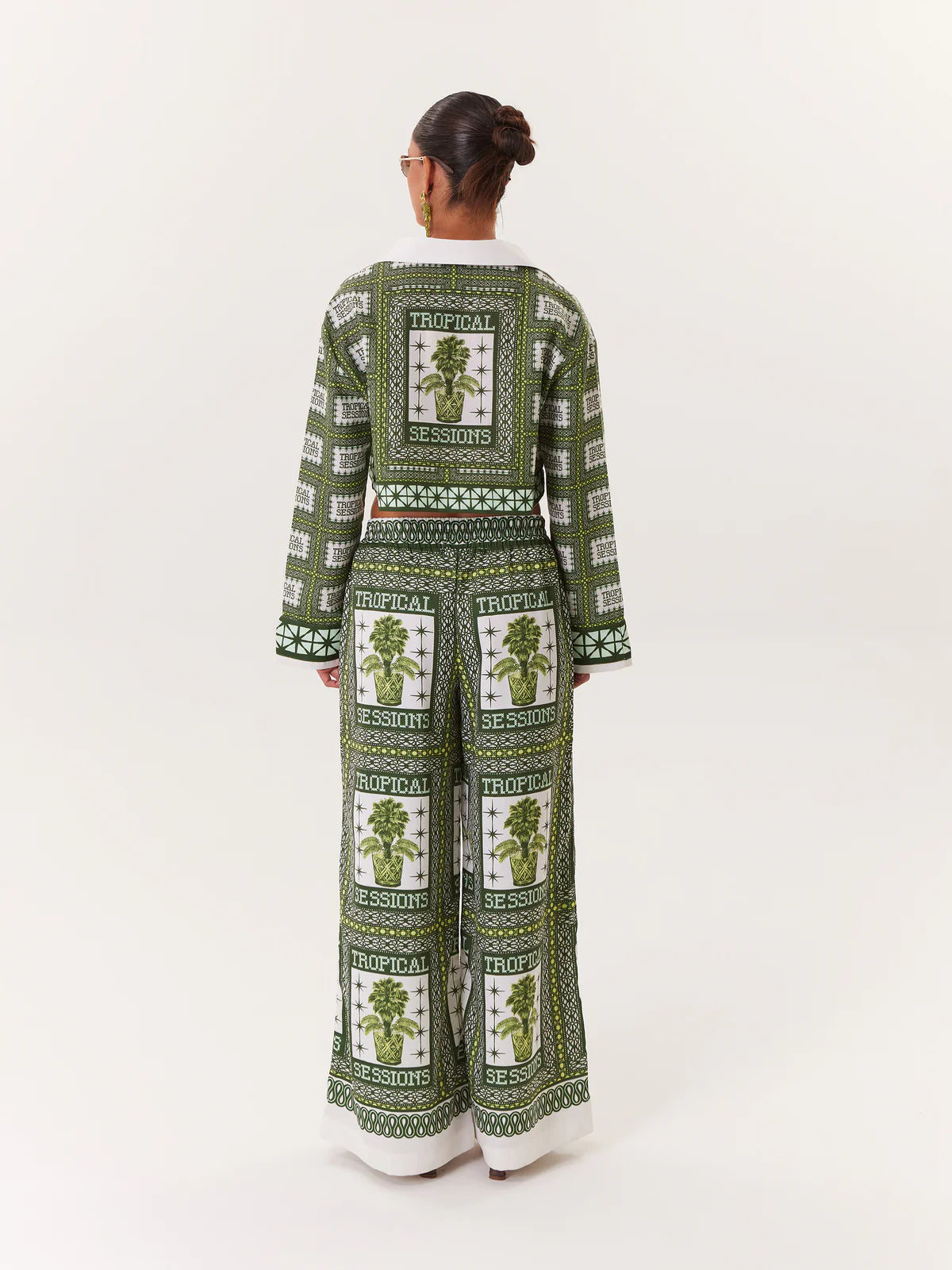 Blusa Cropped Tropical Sessions