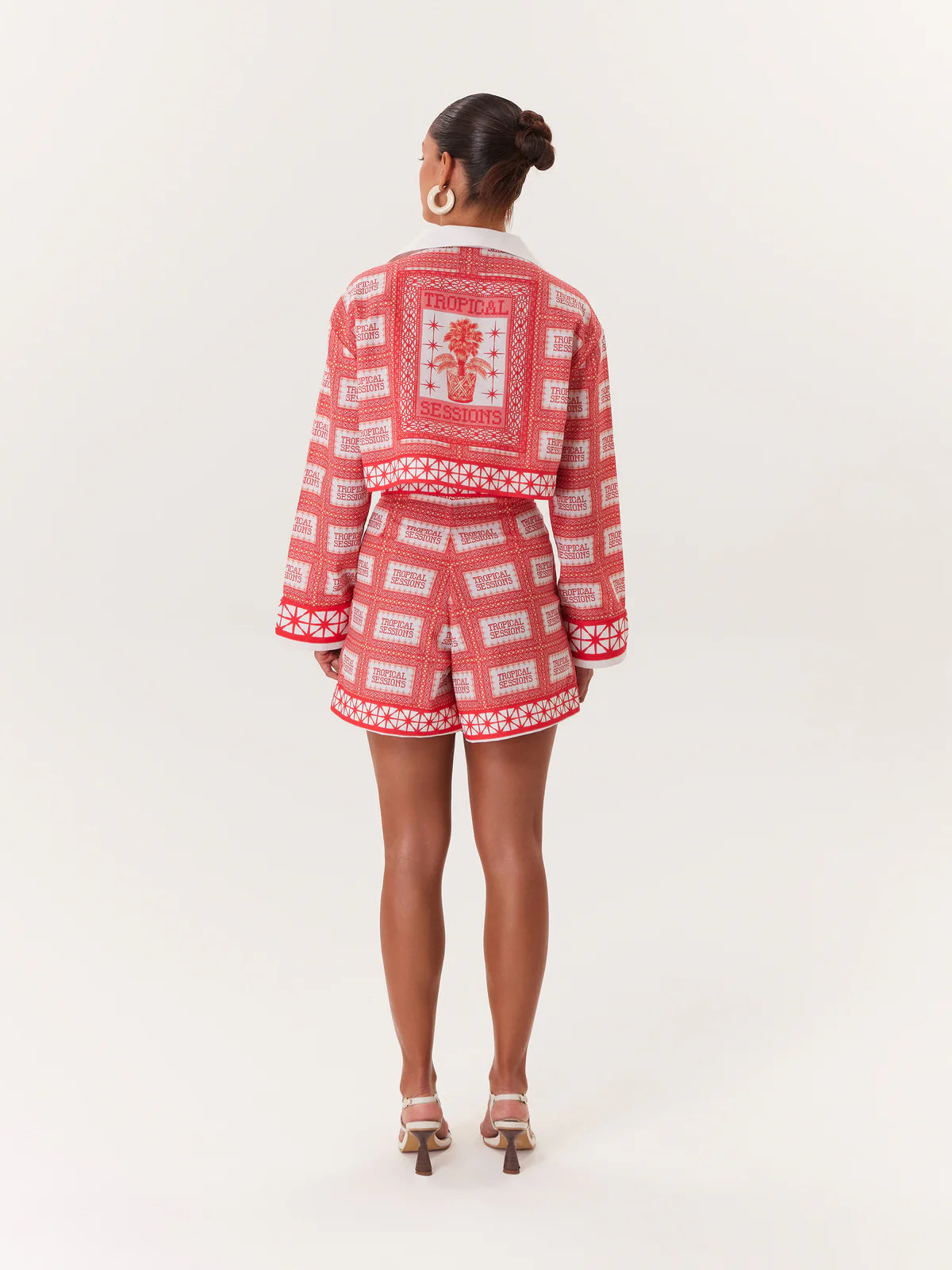 Blusa Cropped Tropical Sessions