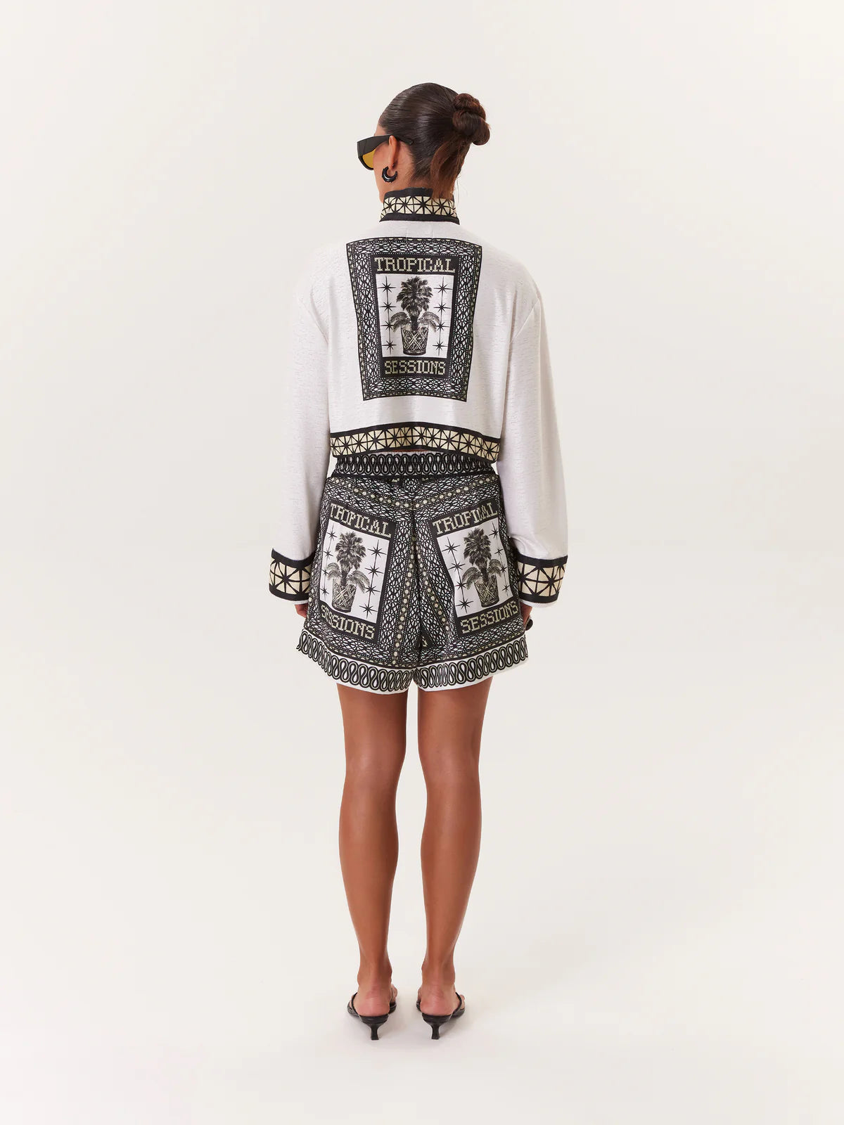 Short Elástico Tropical Sessions