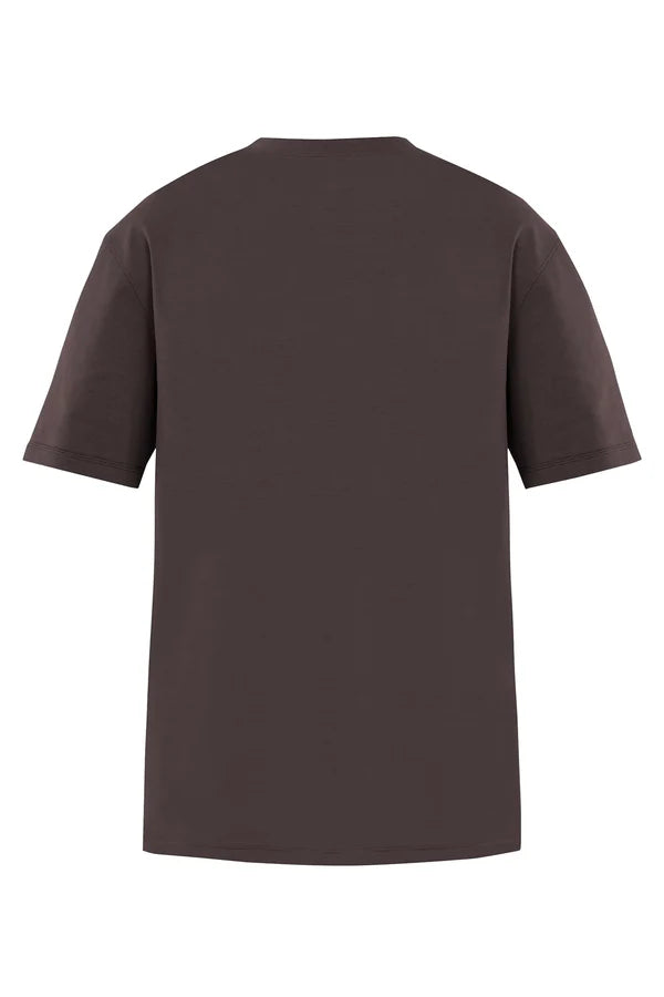 T-Shirt Cling Café REMANENCE T-SHIRT Malva CO