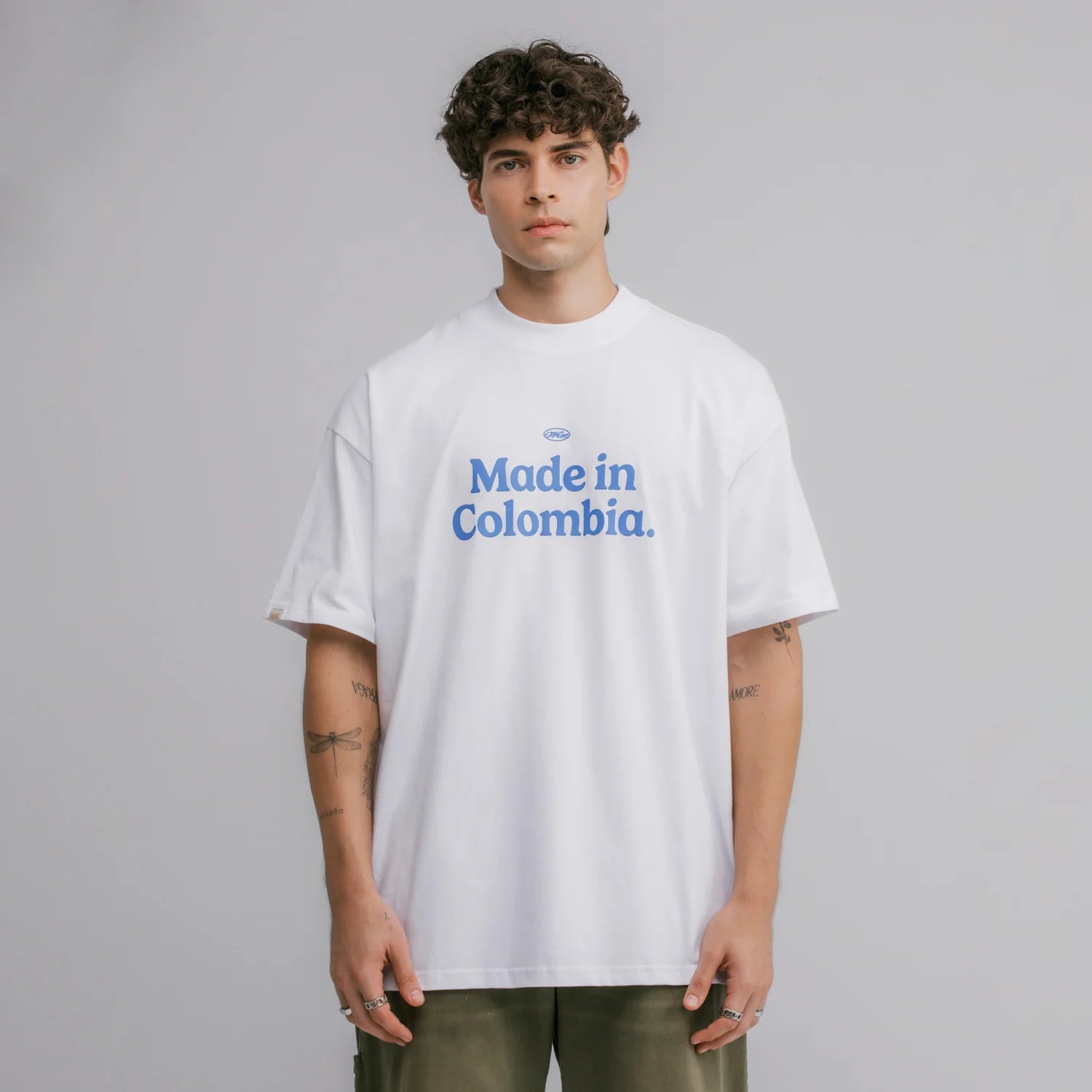 T-Shirt Colombia Oversized Hombre