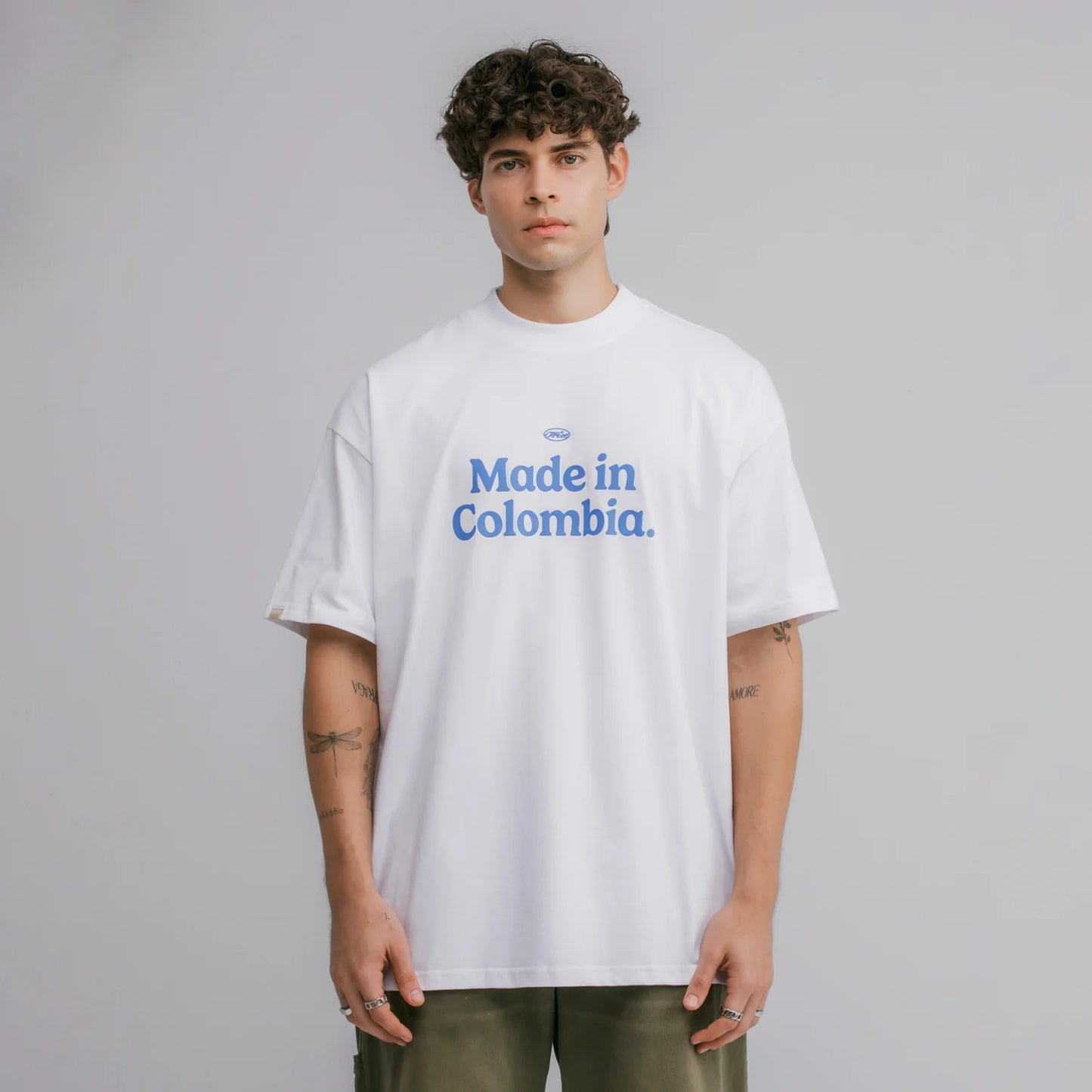 T-Shirt Colombia Oversized Hombre