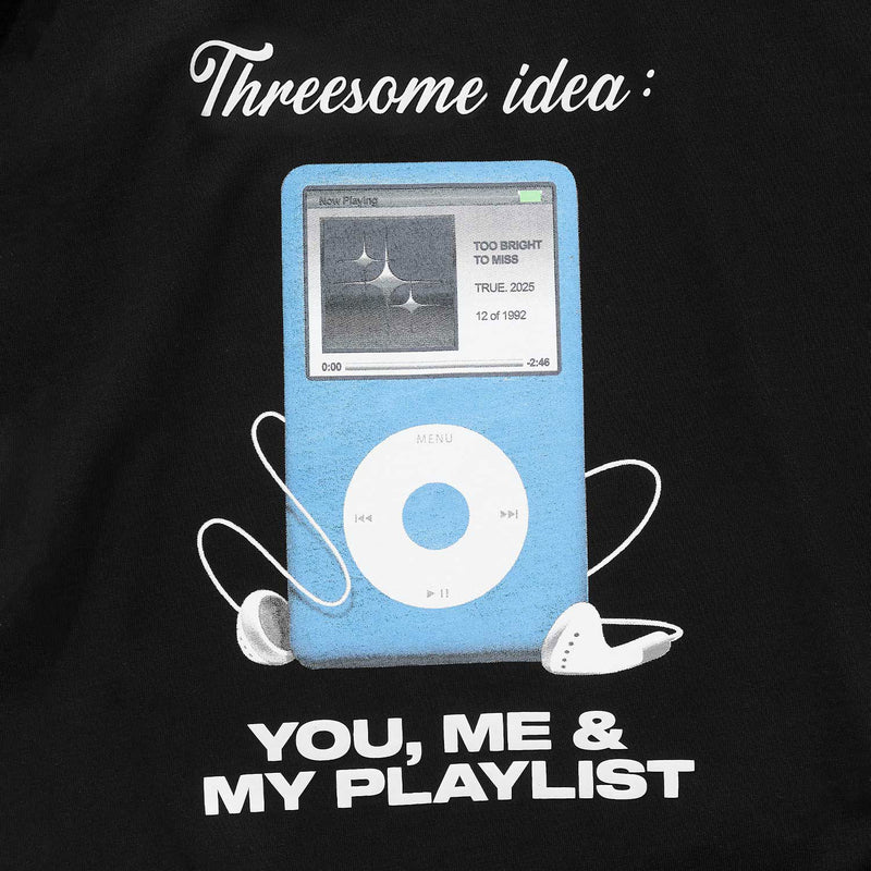 T-Shirt Cuadrada F*Ck Nudes Negra