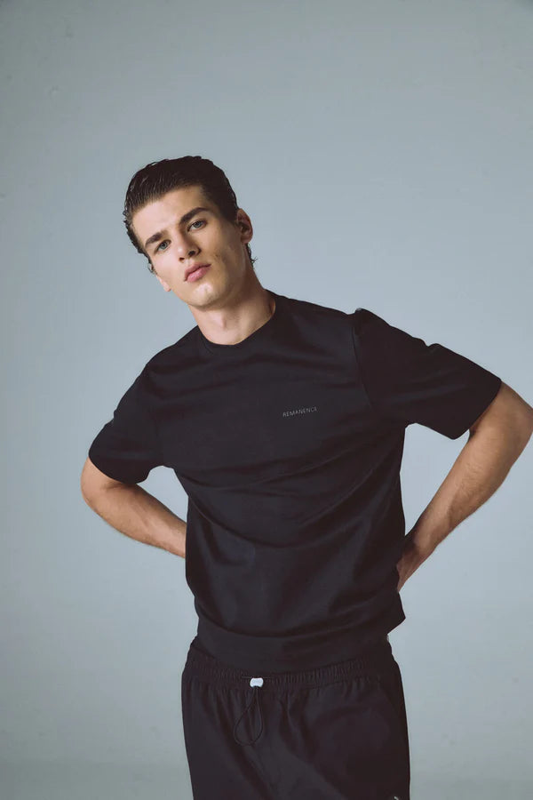 T-Shirt Peak Negra REMANENCE T-SHIRT Malva CO