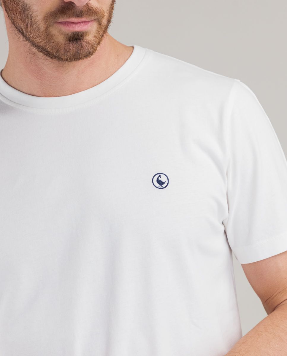 T-Shirt Cuello Caja Garment Dyed EL GANSO T-SHIRT Malva CO