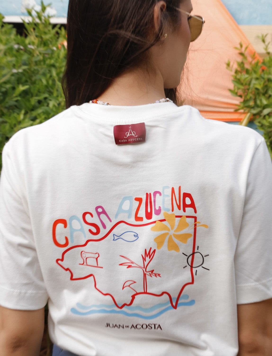 T-Shirt El Pueblo CASA AZUCENA T-SHIRT Malva CO