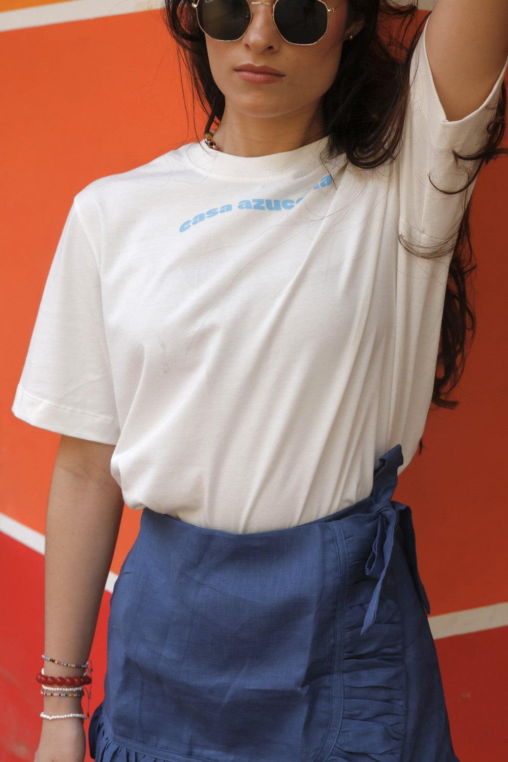 T-Shirt El Pueblo CASA AZUCENA T-SHIRT Malva CO