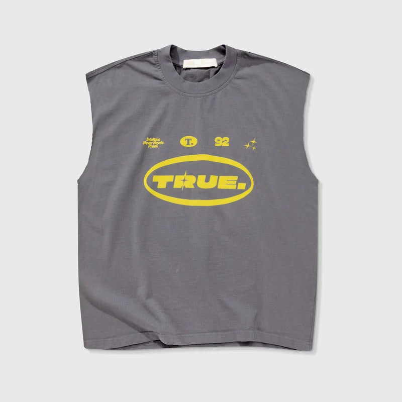 T-Shirt Sin Mangas Intuition Gris