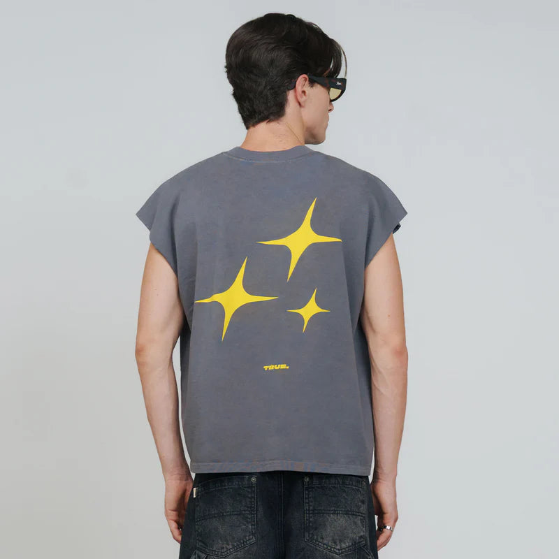 T-Shirt Sin Mangas Intuition Gris