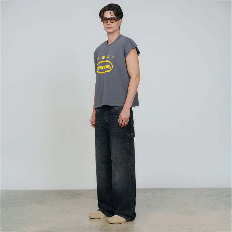 T-Shirt Sin Mangas Intuition Gris